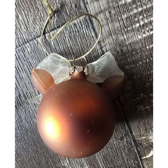 2~blown glass christmas Cat Kitty ornaments - Picture 7 of 10